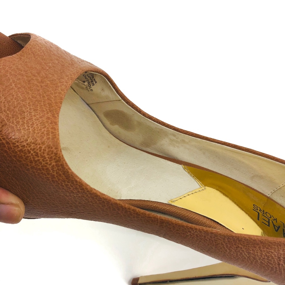 Michael Kors Josie Peep Toe Platform Heels - Picture 8 of 8